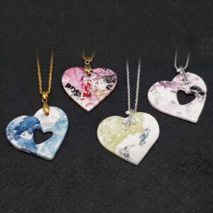 Pendentif en Porcelaine : Boutique Les Créations de Christine à Ornans